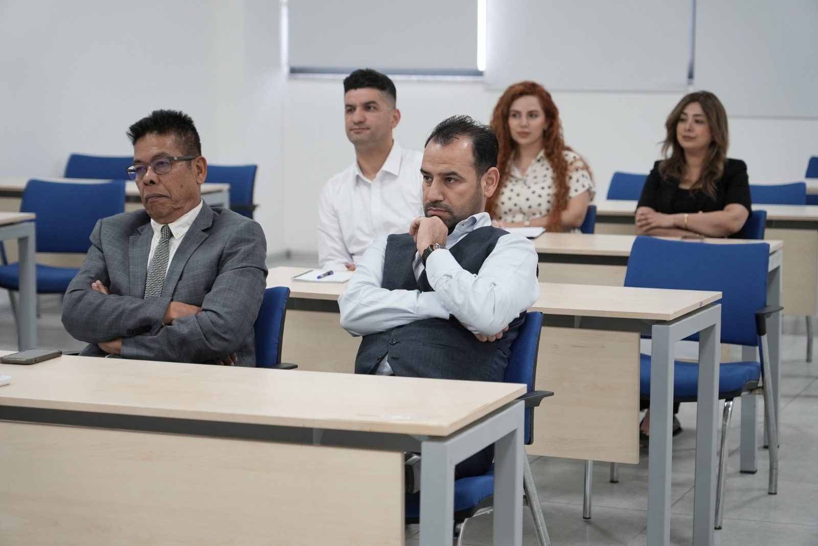 FMSS Faculty Seminar on the relationship between mental workload and job performance among nurses in Faruk Medical City, Sulaymaniyah, Iraq. Photo 3